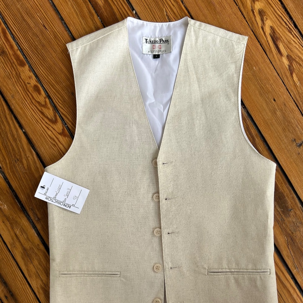Vintage Men’s Linen vest